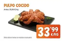 AhorraMas Pulpo cocido oferta