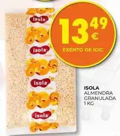 CashDiplo Isola - almendra granulada oferta