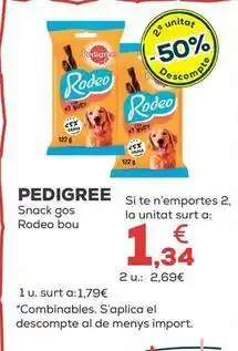 Kiwoko Pedigree - snack gas rodeo gou oferta