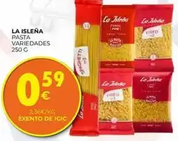 CashDiplo La isleña - pasta oferta