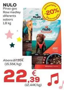Kiwoko Nulo - pienso gas oferta