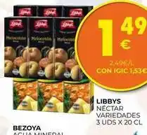 CashDiplo Libby's - nectar variedades oferta