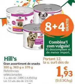 TiendAnimal Hill's - gran surtido de snacks oferta