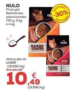 Kiwoko Nulo - pienso gat oferta