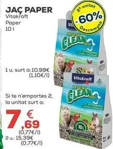 Kiwoko Vitakraft - jac paper oferta