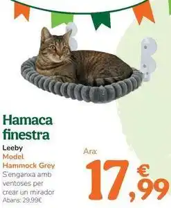 TiendAnimal Leeby - hamaca ventana oferta