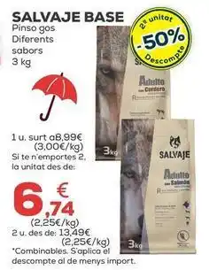 Kiwoko Salvaje - base pienso perro oferta