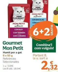 TiendAnimal Purina - gourmet mon petit humedo para gato oferta