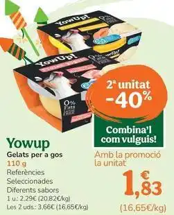TiendAnimal Yowup - helados para perro oferta