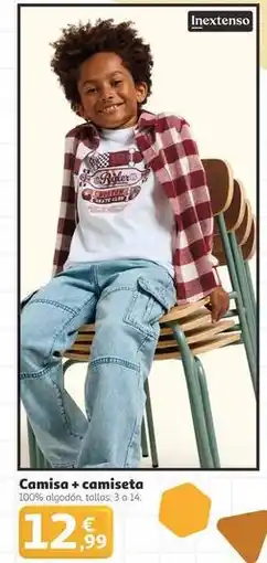 Alcampo Inextenso - camisa + camiseta oferta