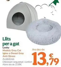 TiendAnimal Leeby - camas para gato oferta