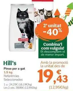 TiendAnimal Hill's - pienso para gato oferta