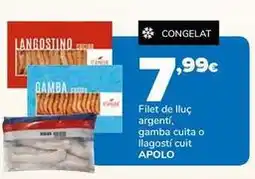 Supeco Apolo - filet de lluç argenti, gamba cuita o llagosti cuit oferta