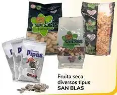 Supeco San blas - fruita seca diversos tipus oferta