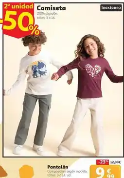 Alcampo Inextenso - camiseta oferta