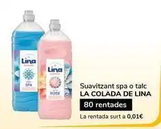 Supeco Lina - suavitzant spa o talc la colada de oferta