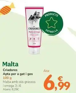 TiendAnimal Malta - criadores apto para gato y perro oferta