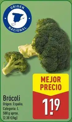 ALDI Brócoli oferta