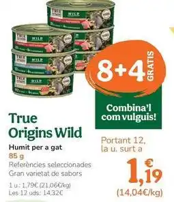 TiendAnimal Rue origins wild - humedo para gato oferta