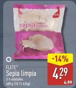 ALDI Flete - sepia limpia oferta