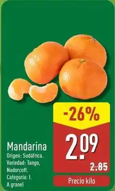 ALDI Mandarina oferta