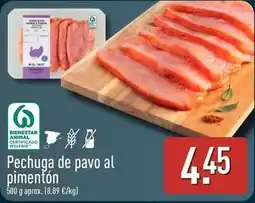 ALDI Pechuga de pavo al pimenton oferta