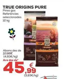 Kiwoko True origins - pure pienso gas oferta