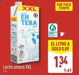 ALDI Leche entera oferta