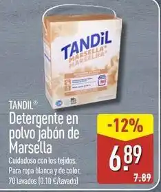ALDI Tandil - detergente en polvo jabon de marsella oferta