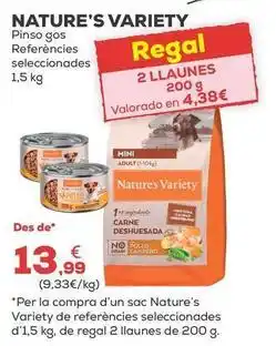 Kiwoko Nature's variety - pienso gas oferta