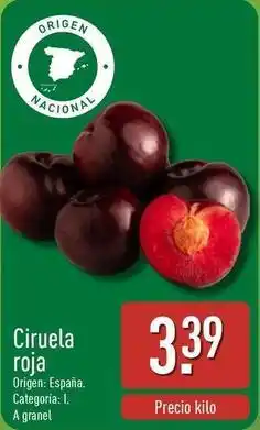 ALDI Ciruela roja oferta
