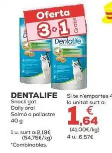 Kiwoko Dentalife - snack gat daily oral salmo oferta