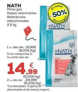 Kiwoko Nath - pienso gas dietas veterinarias oferta
