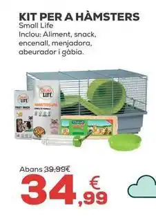 Kiwoko Small life - kit per a hamsters oferta