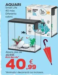 Kiwoko Small life - acuario oferta