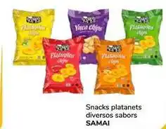 Samai - snacks platanets diversos sabors