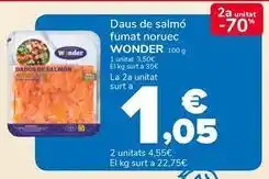 Supeco Wonders - daus de salmo fumat noruec oferta