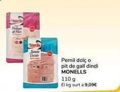 Supeco Monells - pernil dolc o pit de gall dindi oferta