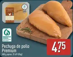 ALDI Pechuga de pollo premium oferta