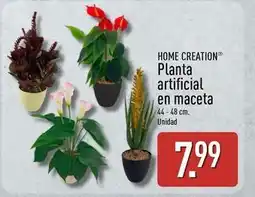 ALDI Home creation - planta artificial en maceta oferta