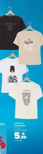Carrefour Tex - camiseta estampada oferta