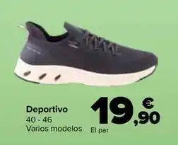 Carrefour Tex - deportivo oferta
