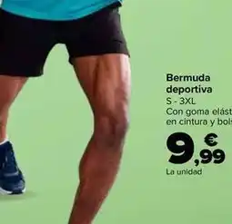 Carrefour Tex - bermuda deportiva oferta