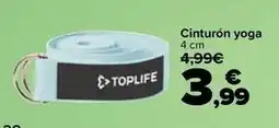Carrefour Toplife - cinturón yoga oferta