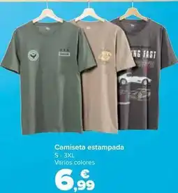 Carrefour Tex - camiseta estampada oferta