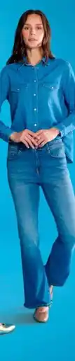 Carrefour Tex - camisa denim s - 3xl pantalón denim push up o bootcut 36 - 48 oferta