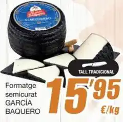 SPAR Fragadis García baquero - formatge semicurat oferta