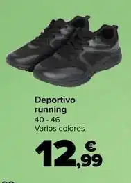 Carrefour Tex - deportivo running oferta