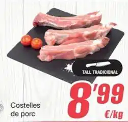 SPAR Fragadis Costelles de porc oferta