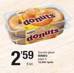 SPAR Fragadis Bimbo - donuts glacé oferta